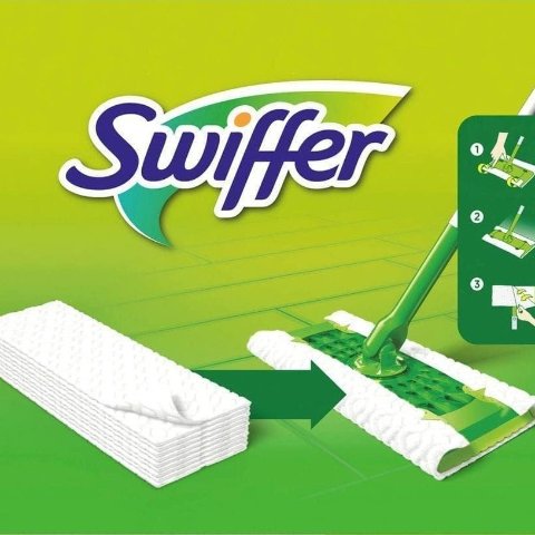 湿拖布补充20块€5.06黑五价：Swiffer 清洁专场 干拖布补充装仅€0.12/块！