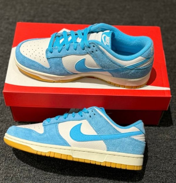  Nike Dunk Low 麂皮蓝