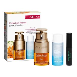 Clarins价值€110+ 变相5折双萃眼精华3件套