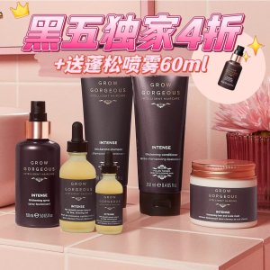 黑五价：GG官网 Bestsellers解禁 €7收强韧洗发水250ml