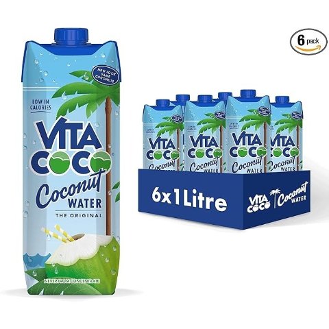 低至€1.6/瓶Vita Coco🥥清甜低卡椰子水 自制椰子鸡/拿铁