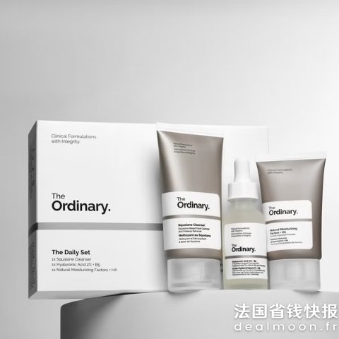 The OrdinaryB5精华30ml+洁面50ml+保湿面霜30ml