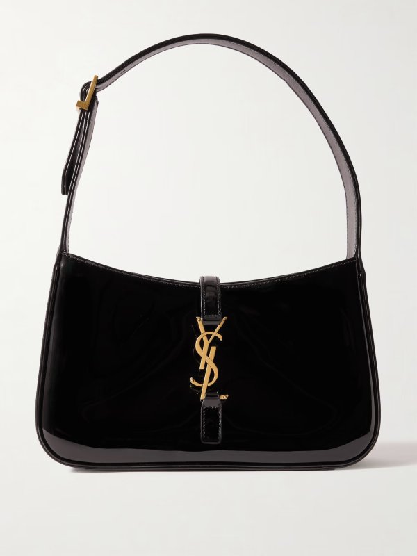 Le 5 a 7 mini patent-leather shoulder bag | NET-A-PORTER