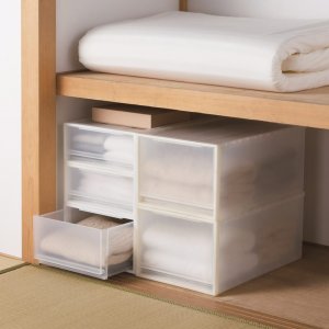 Muji34*44.5*24cm可叠放抽屉 中号