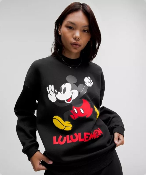 Disney x lululemon 米奇卫衣