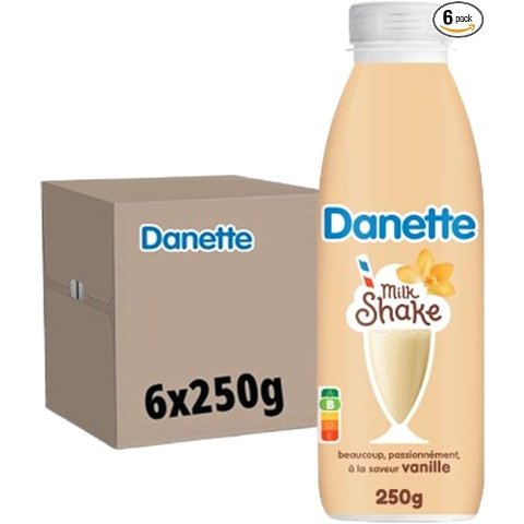 Danette 奶昔香草味 6 x 250g