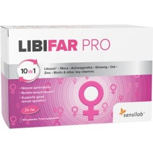 30天供应量~Sensilab LibiFar Pro 提高女性性欲胶囊