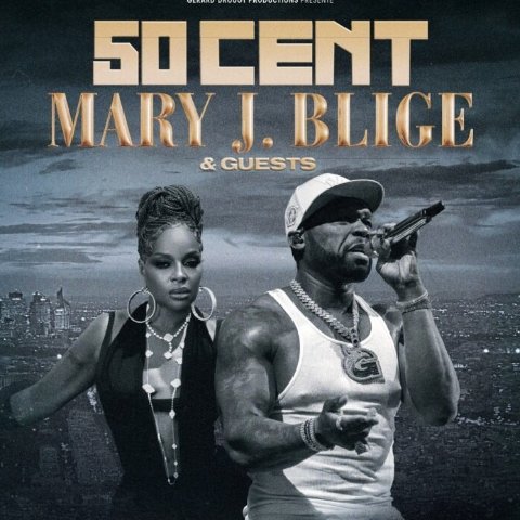 官宣即开票⚡️€96起传奇说唱歌手 50 Cent 2025 重返巴黎➕Mary J. Blige 鼎力支持