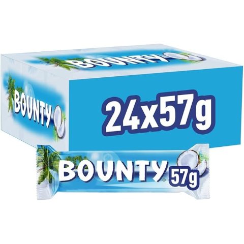 BOUNTY 椰蓉夹心巧克力棒 24 x 57g