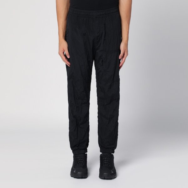 Stone Island Black nylon jogging trousers | TheDoubleF