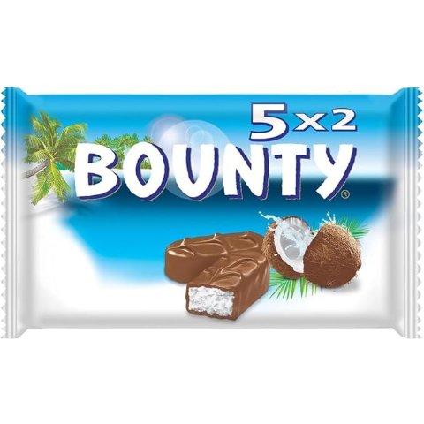 BOUNTY 椰蓉夹心巧克力棒 5 x 57g