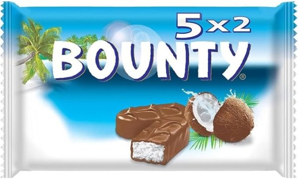 BOUNTY 椰蓉夹心巧克力棒 5 x 57g