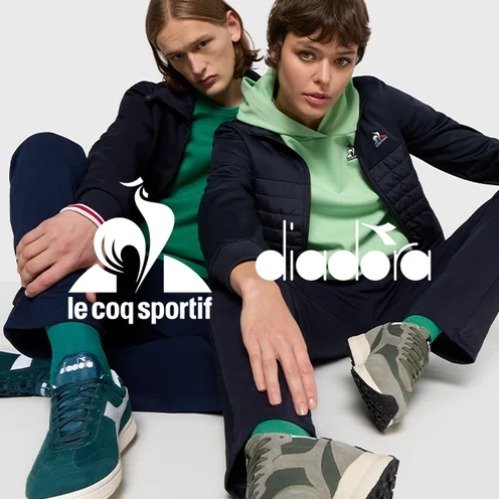 Le coq sportif + Diadora 12月27日截止