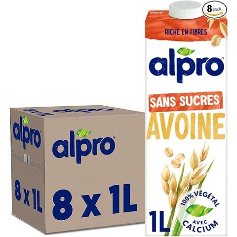 Alpro 无糖燕麦奶 1L*8盒