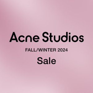 全6折 马海毛针织衫€270冬季打折季❄️：Acne Studios 官网热促 囧脸开衫€210 围巾€174