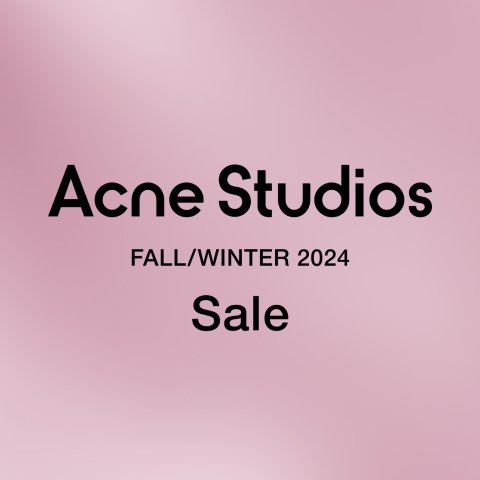 全6折 马海毛针织衫€270冬季打折季❄️：Acne Studios 官网热促 囧脸开衫€210 围巾€174