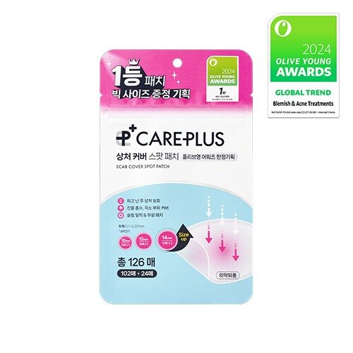 Care Plu痘痘贴102片+24片