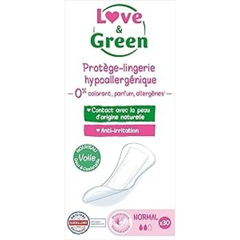 Love & Green 防过敏护垫 30片