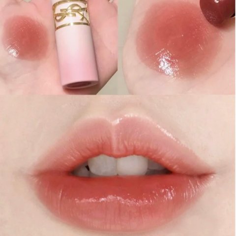 Saint Laurent裸感冰咖色情人节限定有色唇膏#7B