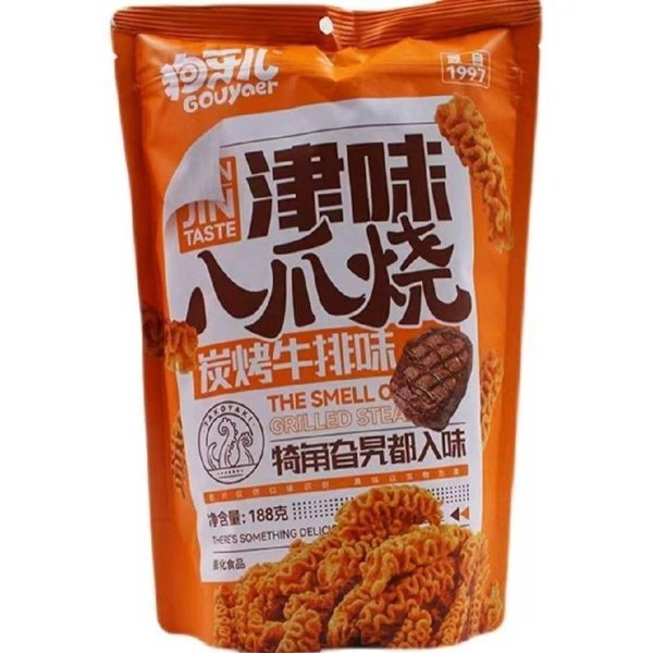 狗牙儿 八爪烧 牛排味