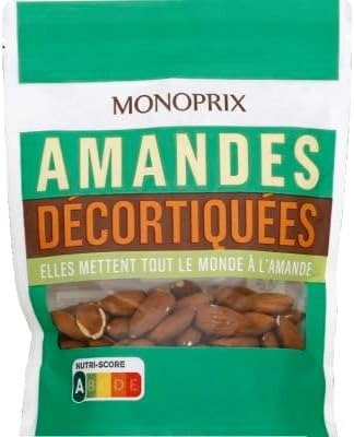 Monoprix 带壳杏仁 125g