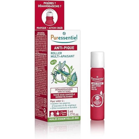 Puressentiel蚊虫叮咬后用它！11号有机精油滚珠-防刺痛