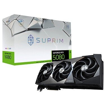 GeForce RTX 5080 SUPRIM SOC 超龙