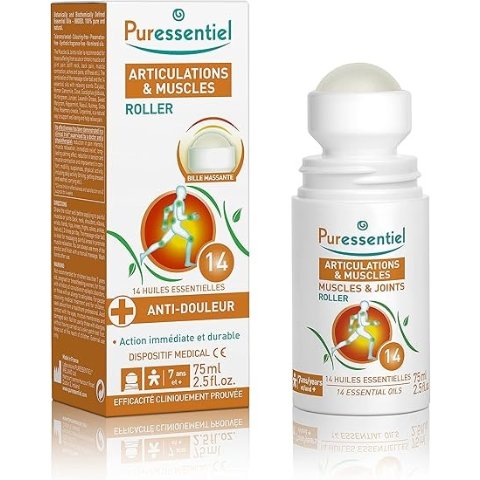 Puressentiel2件8折！14号舒缓肌肉酸痛滚珠