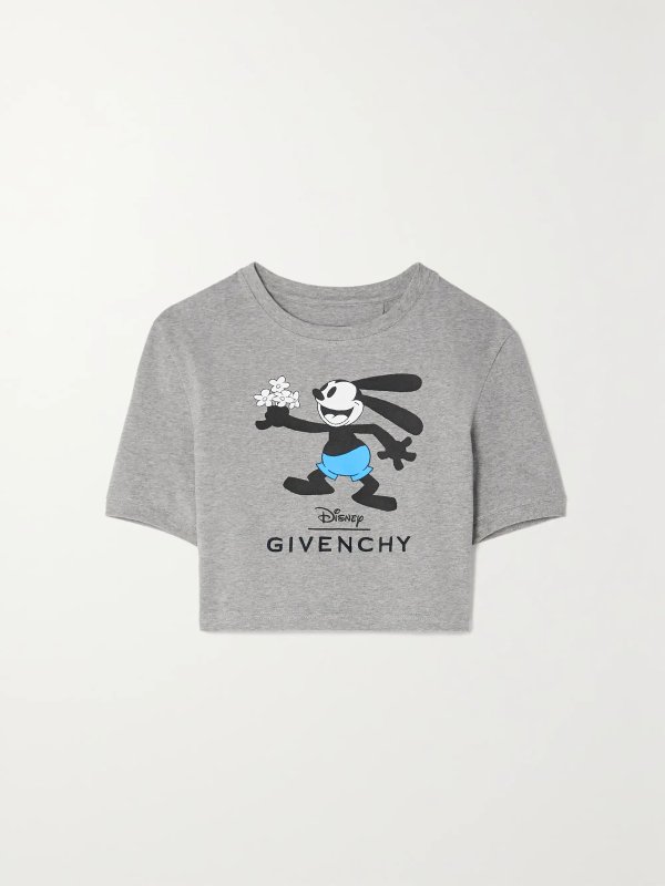 GIVENCHY + Disney 米老鼠超短上衣