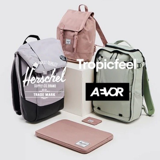 Herschel + Tropicfeel + AEVOR 1月11日截止