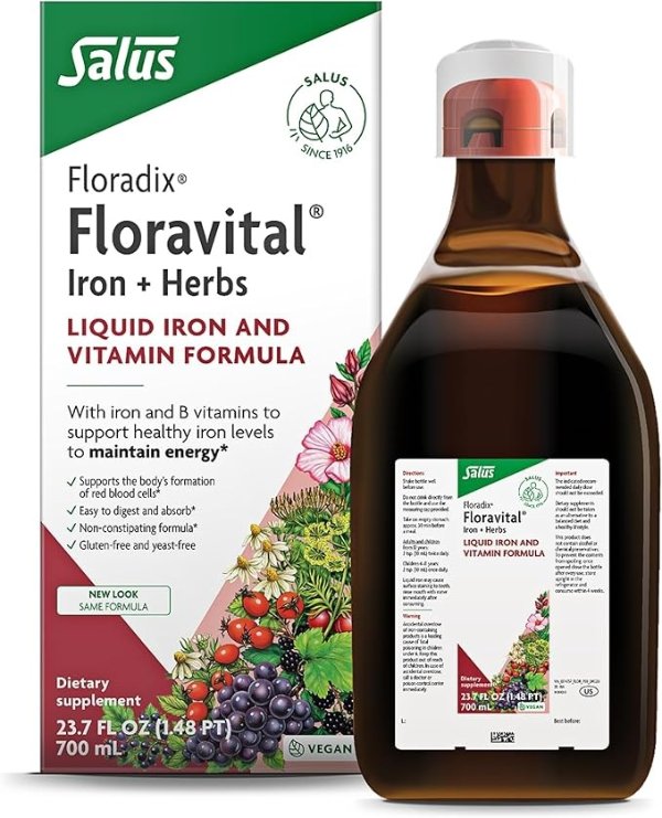 Floravital 铁元液 250ml（不含麸质）