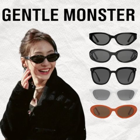 7折起✊Lang方圆墨镜€205Gentle Monster 墨镜💥爆款Rococo补货！经典椭圆框€176