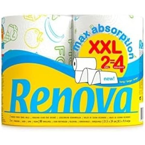 Renova 加大号厨房用纸 x2