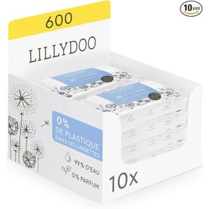 创建清单+购物满€20就能薅！LILLYDOO 宝宝湿巾 15张*10包