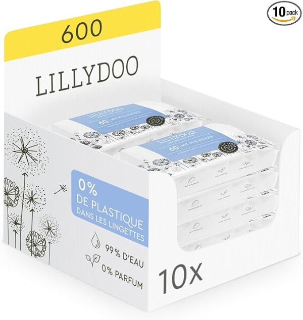 LILLYDOO 宝宝湿巾 15张*10包