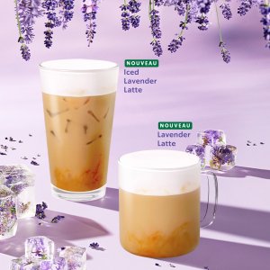 季节限定🪻会员抢先尝！Starbucks星巴克☕️薰衣草燕麦拿铁💜梦幻上市