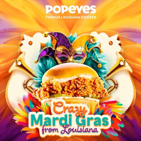 还有免费套餐等，共6w份！Popeyes 官网玩小游戏 赢免费7天6夜路易斯安那双人游！