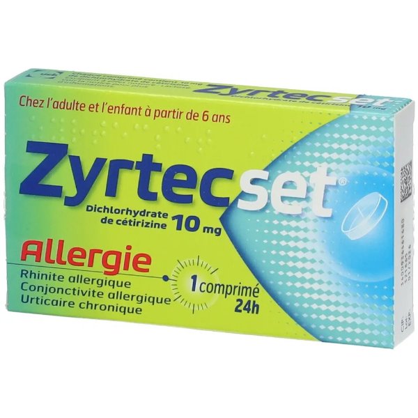 Zyrtecset 抗过敏药