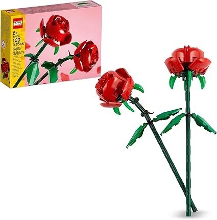 LEGO 玫瑰花束