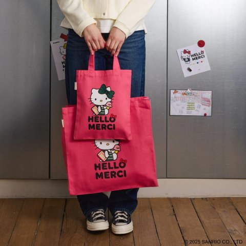 Hello Kitty x Merci大号帆布袋