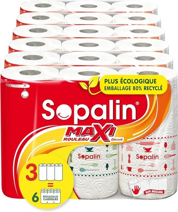 Sopalin 厨房纸(3层厚) 36张x18卷