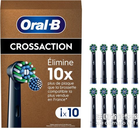 Oral-B电动牙刷替换头 10个装