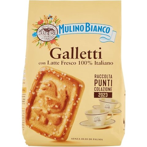 Mulino Bianco 牛奶饼干 350g