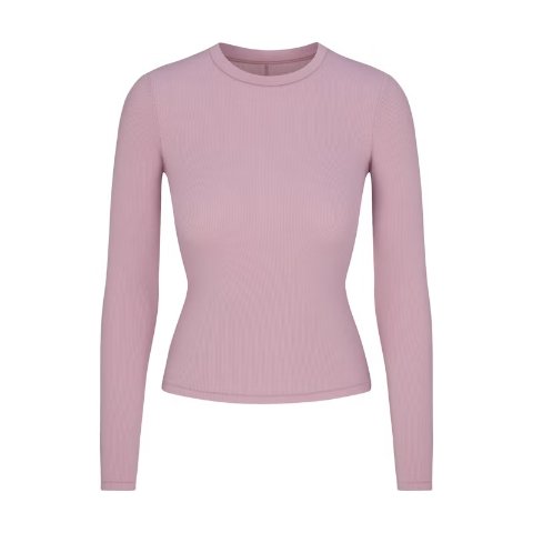 Cotton Rib 长袖Tee