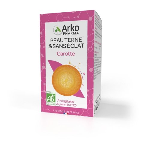 Arkopharma提亮肤色胡萝卜胶囊 *80粒