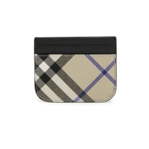 Burberry格纹卡包