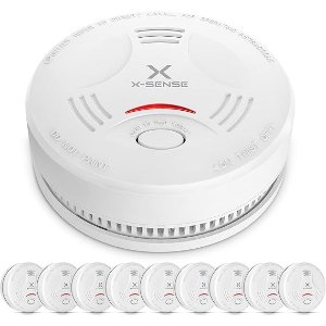 买多超优惠！仅€10.39/个X-Sense 烟雾报警器 10个装