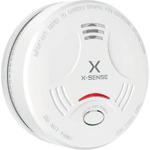 记得点coupon哦~X-Sense 烟雾报警器 1个装