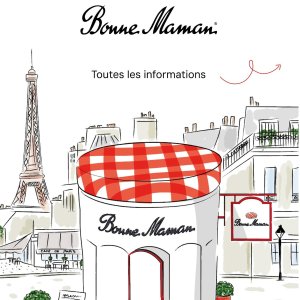Bonne Maman 巴黎快闪💥可爱周边、mini果酱等超好买！