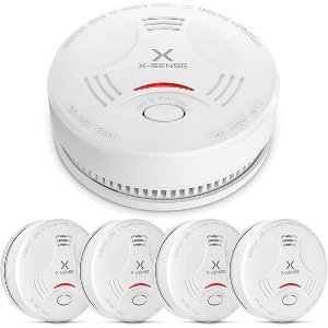 X-Sense 烟雾报警器 5个装